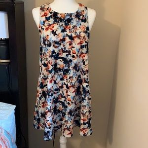 Multi-Color Floral Dress (with pockets!!)